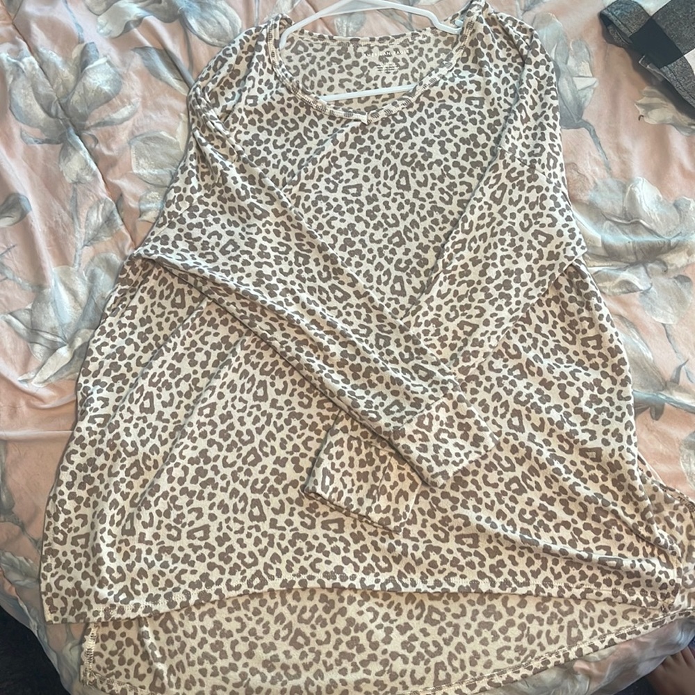 Cheetah print long sleeve